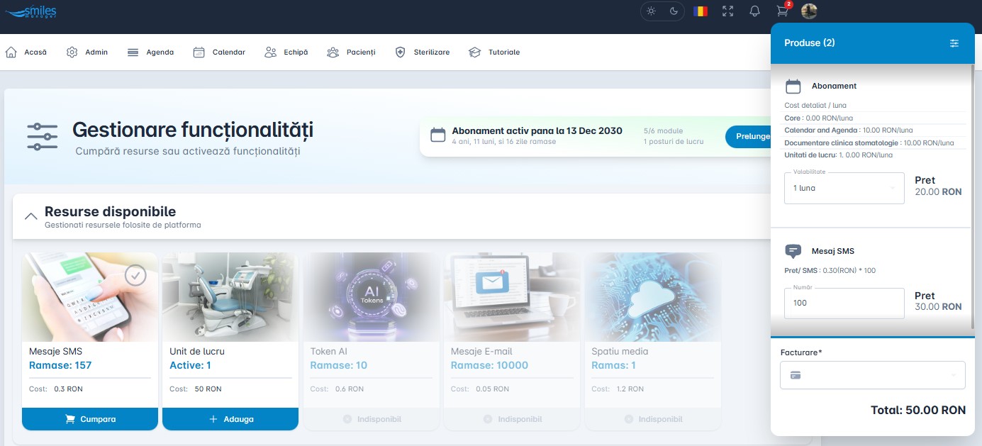 Preturi software stomatologic